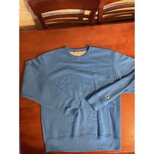 Vintage Champion Crewneck Sweatshirt Blue Medium